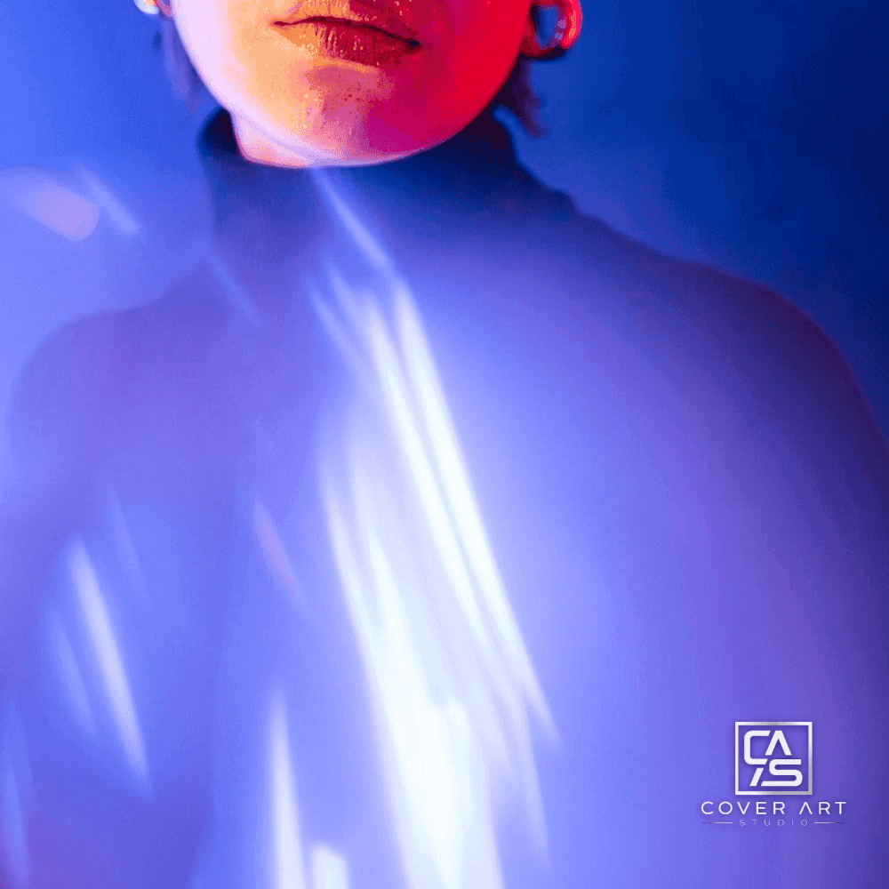 Rave Spirit — premium trance cover art 3000×3000 HD