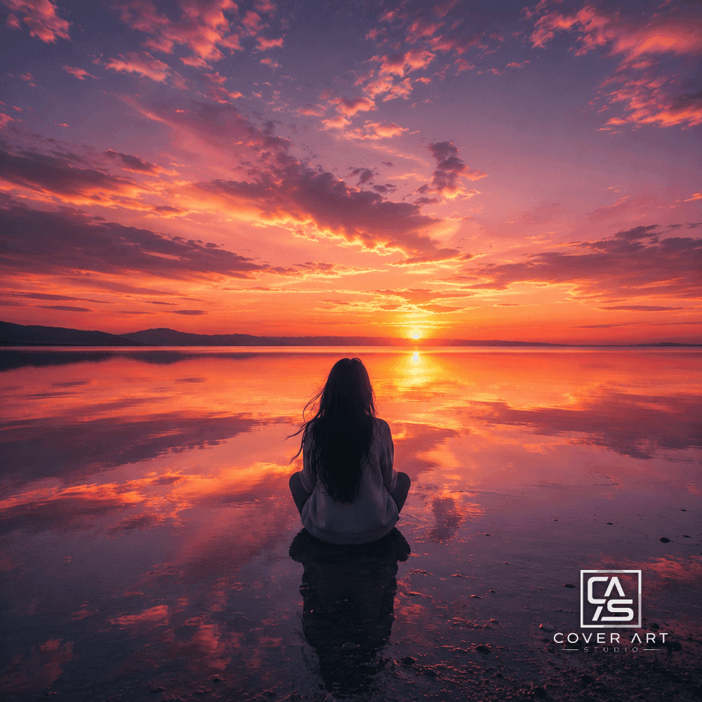 Mirror of Dusk — premium pop cover art 3000×3000 HD