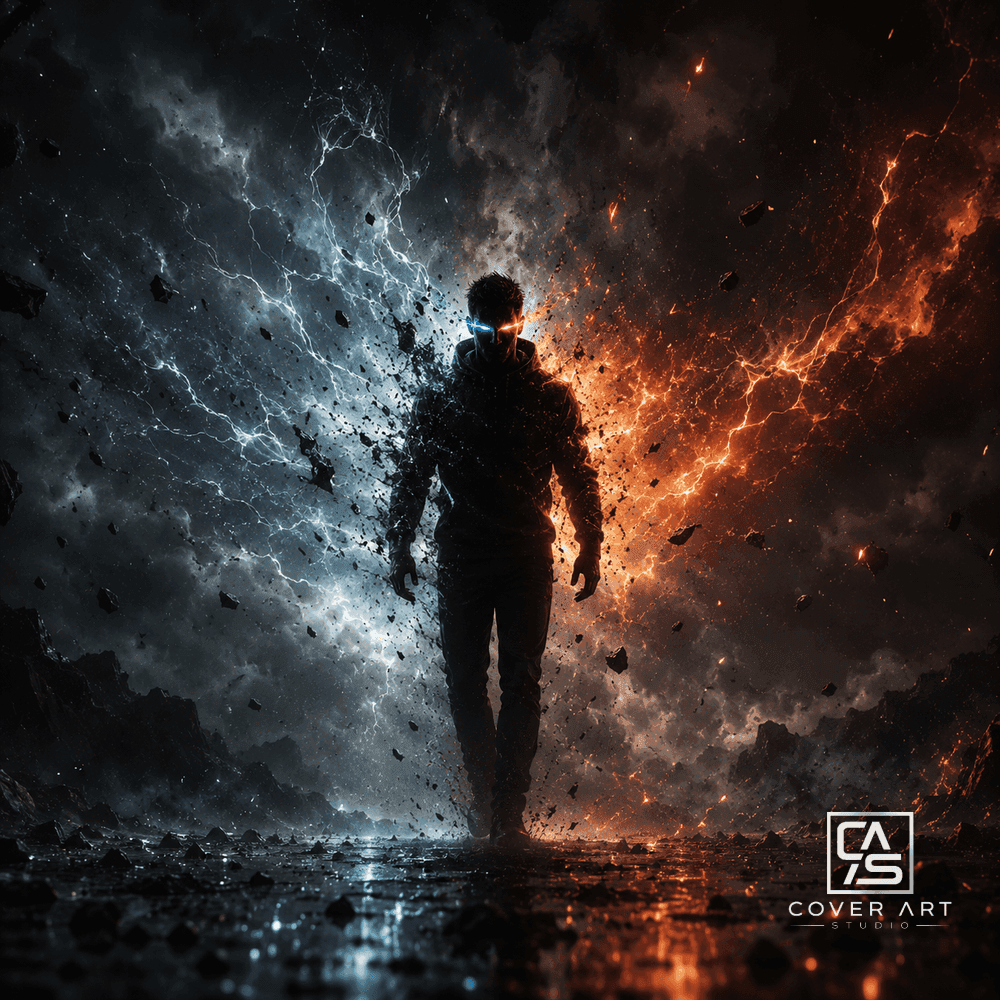 City Rain — premium hip hop cover art 3000×3000 HD