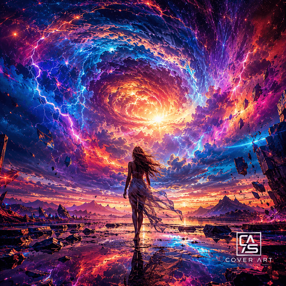 Stargazer — premium trance cover art 3000×3000 HD