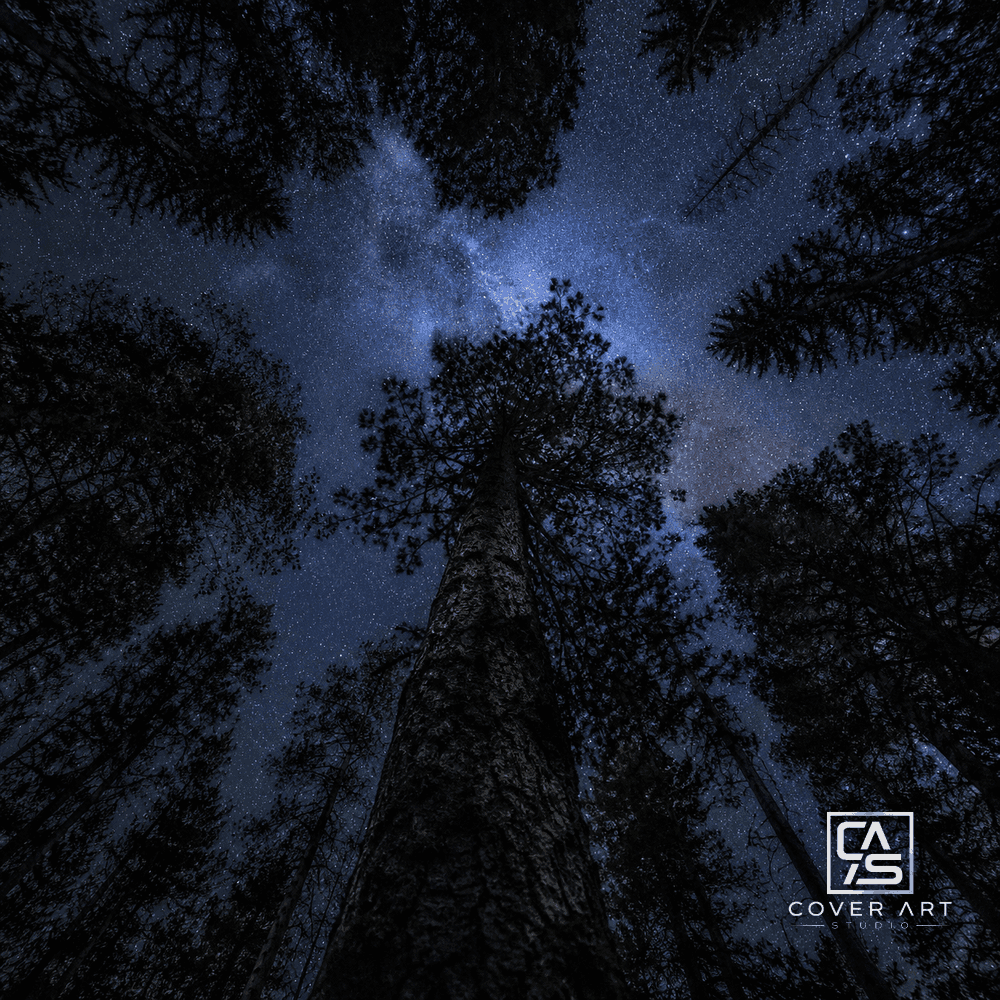 Cosmic Bloom — premium euphoric hardstyle cover art 3000×3000 HD