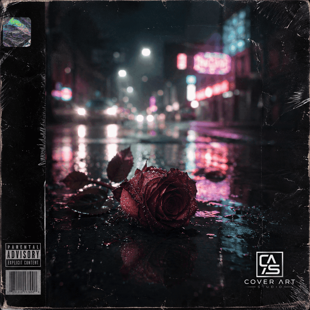 Concrete Rose — premium r&b cover art 3000×3000 HD