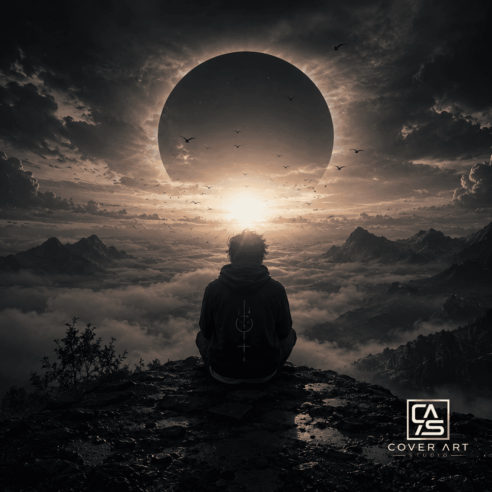Eclipse Ascension — premium trance cover art 3000×3000 HD