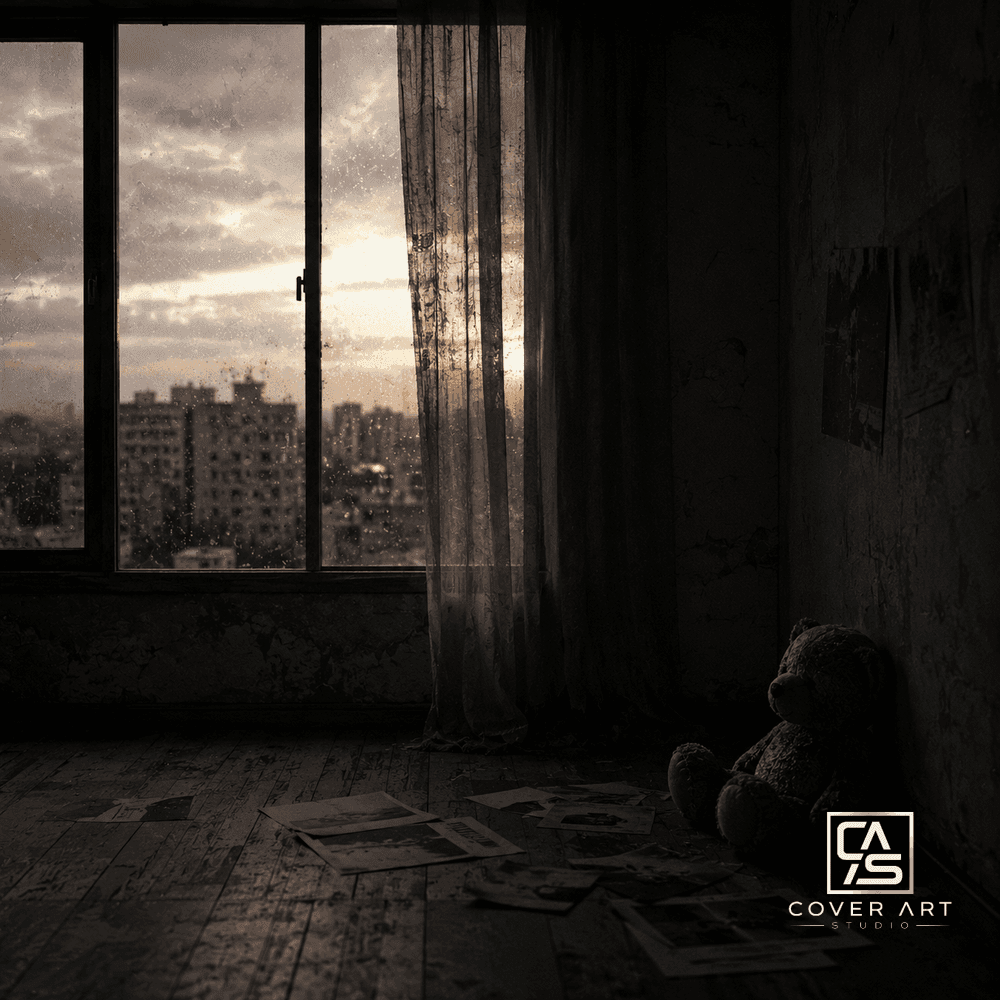 Empty Rooms — premium hip hop cover art 3000×3000 HD