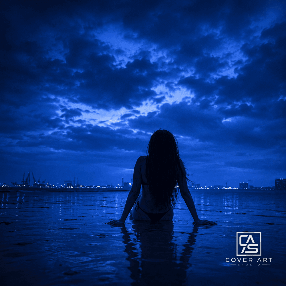 Deep Blue — premium r&b cover art 3000×3000 HD
