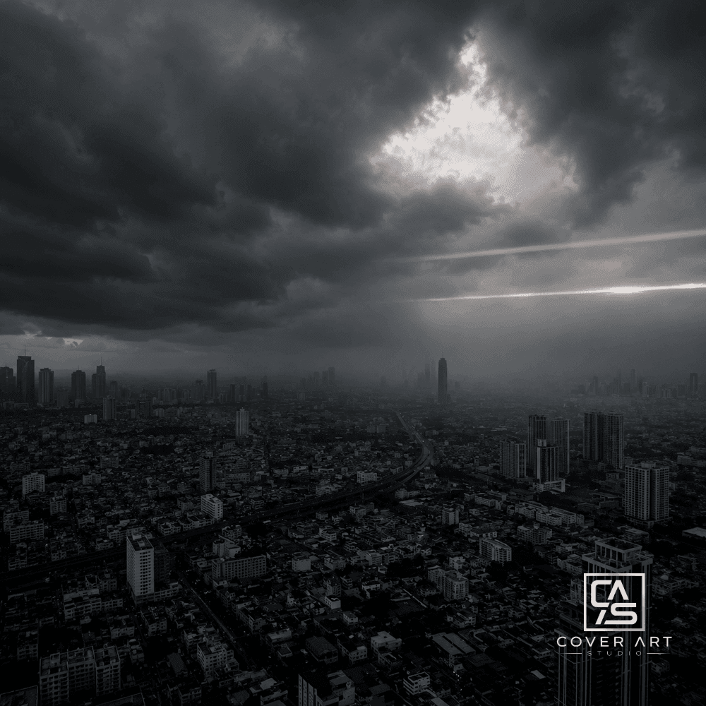 Concrete Storm — premium hip hop cover art 3000×3000 HD
