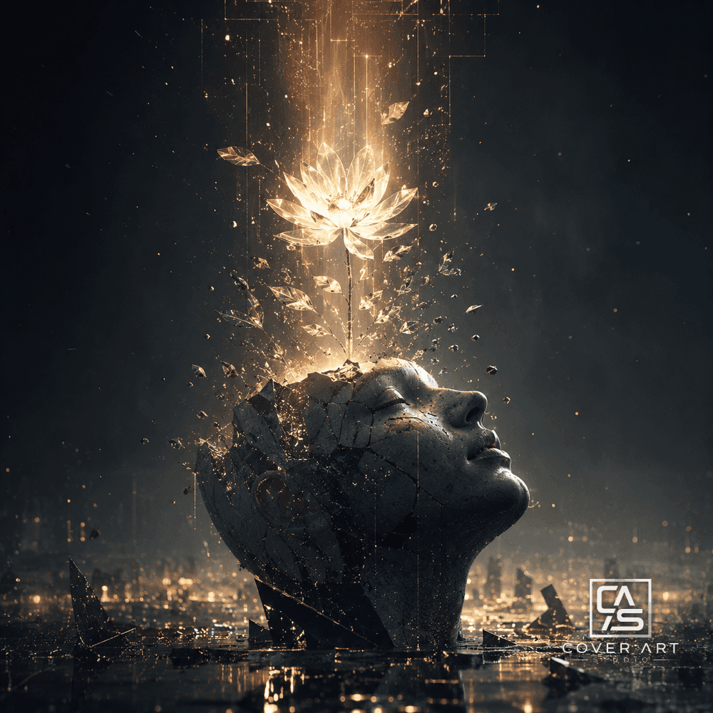 Bloom of Consciousness — premium trance hardstyle cover art 3000×3000 HD