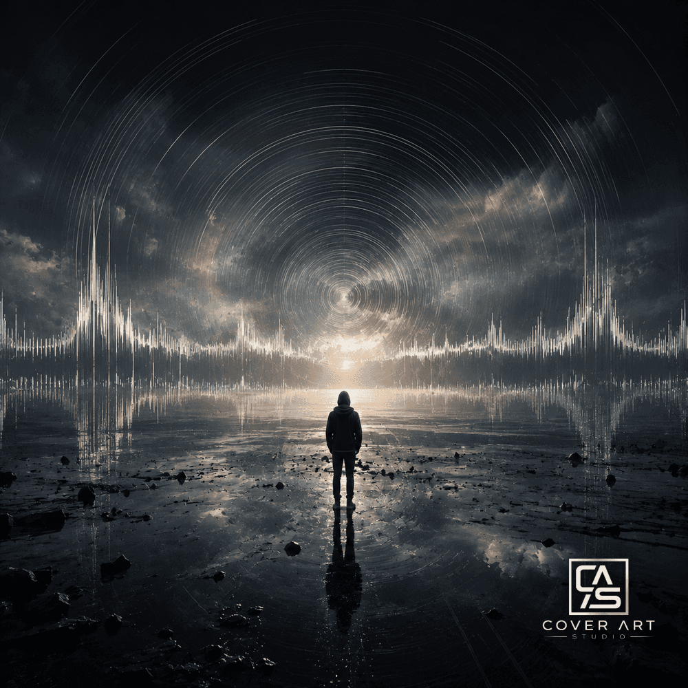 Frequency Walker — premium edm cover art 3000×3000 HD