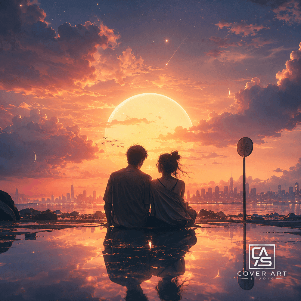 Twilight Muses — premium pop cover art 3000×3000 HD
