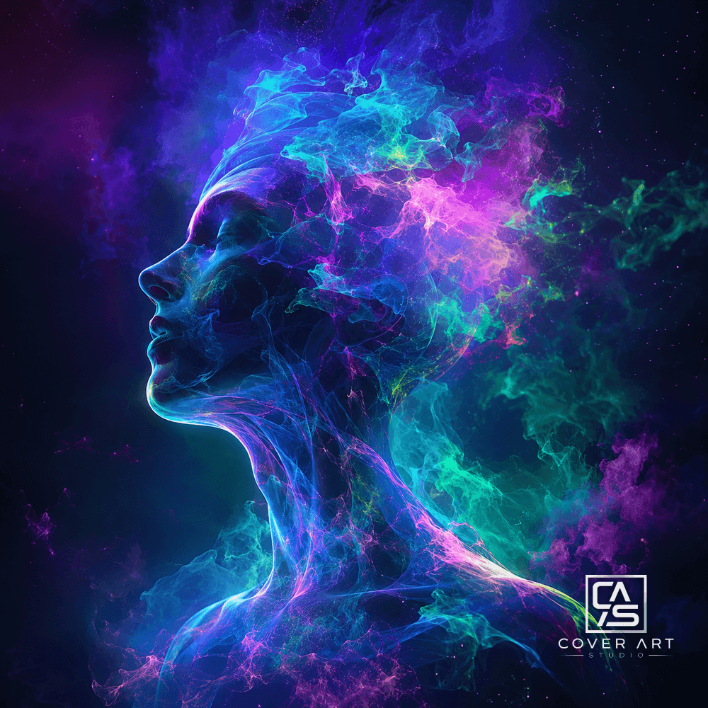 Aurora Mind — premium trance cover art 3000×3000 HD
